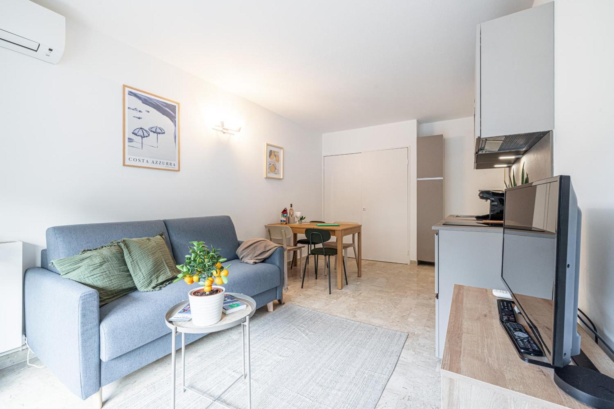 Appartement 2P Renove Avec Terrasse Au Port De 니스 외부 사진