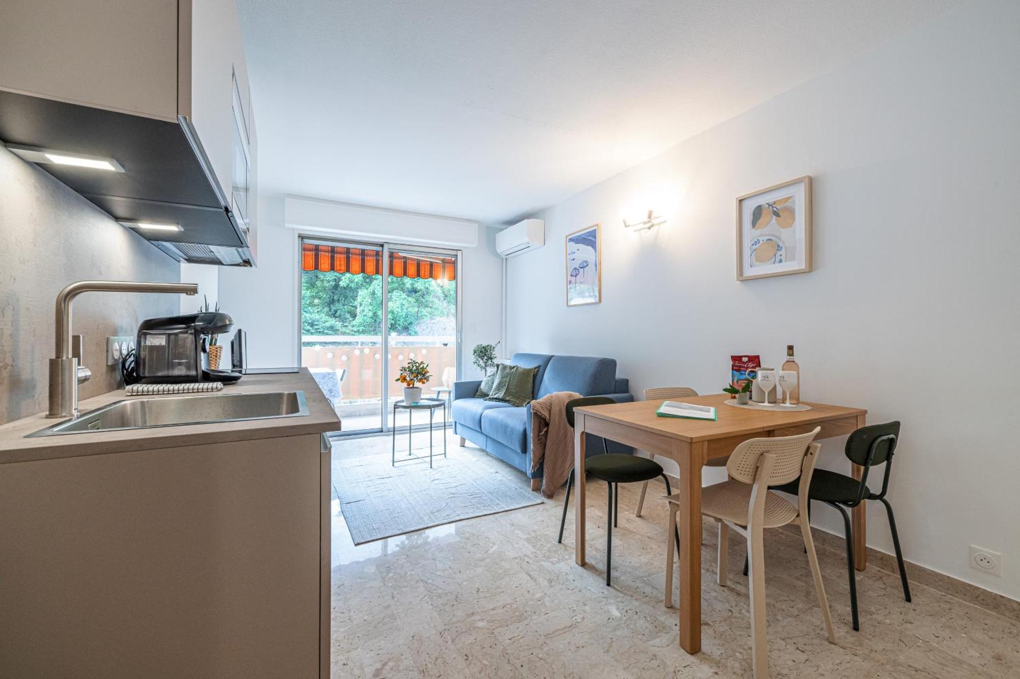 Appartement 2P Renove Avec Terrasse Au Port De 니스 외부 사진
