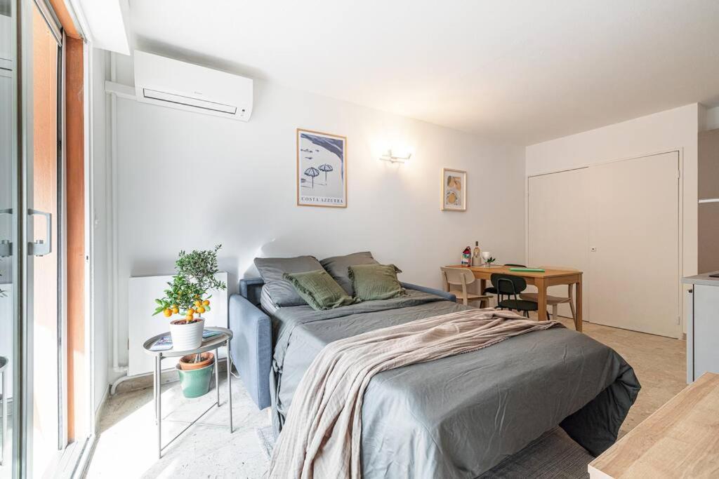 Appartement 2P Renove Avec Terrasse Au Port De 니스 외부 사진